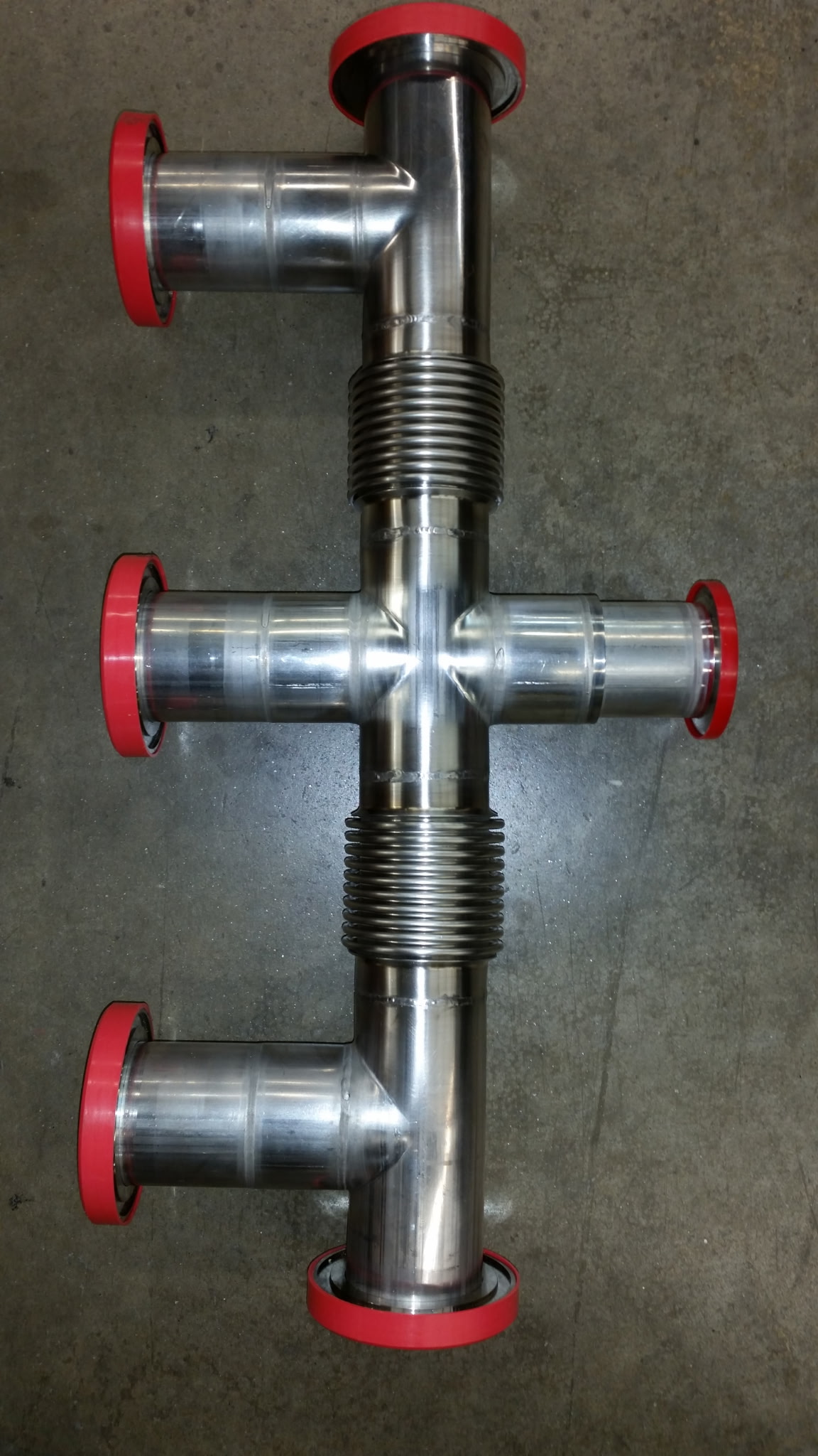 Custom Stainless Steel Manifold component