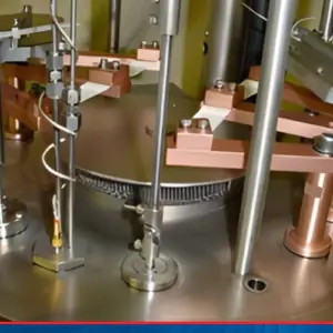 custom fabricated vacuum coating system